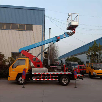 江鈴全自動(dòng)高空作業(yè)車(chē) 車(chē)載折臂式升降機(jī)的革新與優(yōu)勢(shì)